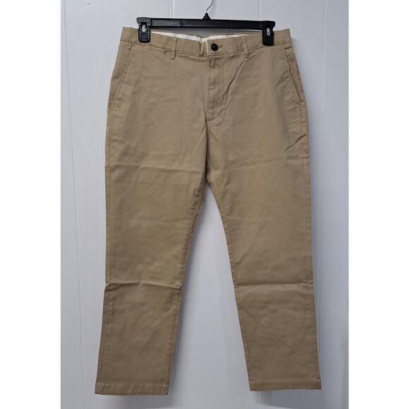 Goodthreads Men's Slim-Fit Washed Comfort Stretch Chino Pant,Light Khaki 34Wx28L - Picture 1 of 13